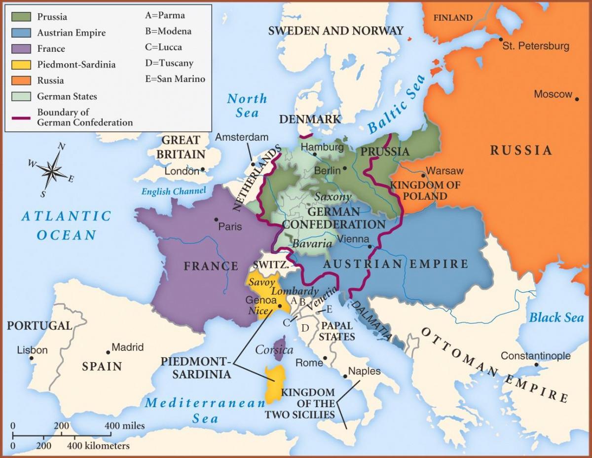 وین اتریش نقشه جهان