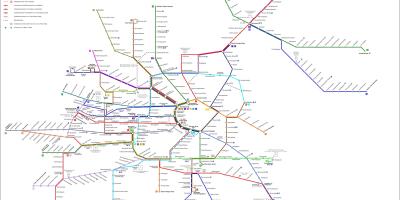وین strassenbahn نقشه