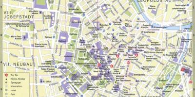 وین شهر توریستی نقشه