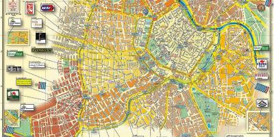 نقشه شهر وین اتریش