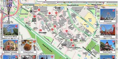 نقشه از وین پارک سوار