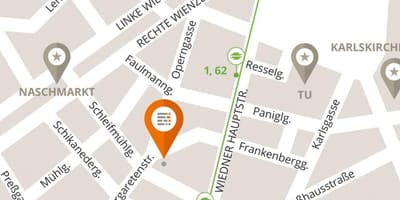 نقشه naschmarkt وین 