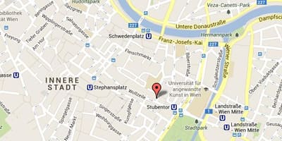نقشه stephansplatz وین نقشه