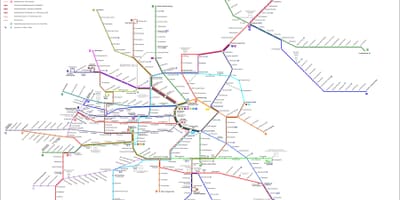 وین strassenbahn نقشه